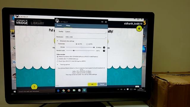 Virtual Reality | How to play Oculus rift games on your android smartphone using Vridge смотреть онлайн