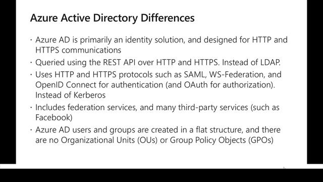 30. Module 9 - Lesson 1 - Active Directory - Azure Active Directory смотреть онлайн