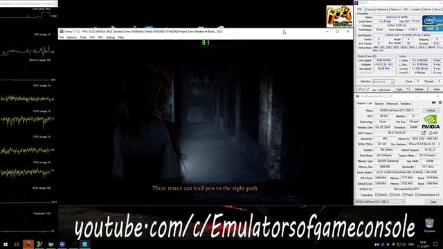 CEMU 1.11.2 Wii U Emulator - Fatal Frame: Maiden of Black Water (Ingame) #11 смотреть онлайн
