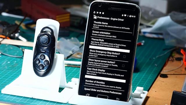 JMRI Engine Driver - Gamepad setup смотреть онлайн