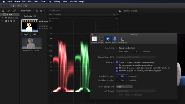 Final Cut Pro 10.4.7 - HDR Tone Mapping смотреть онлайн