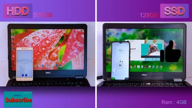 HDD vs SSD Speed Test in Hindi || SSD vs HDD Speed Test Windows 10 || SSD vs HDD смотреть онлайн