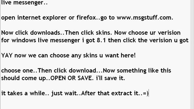 How to get windows live messenger skin and make it work смотреть онлайн