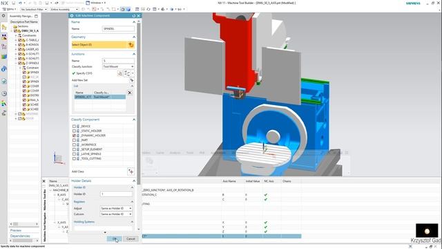 SIEMENS NX 11 - MACHINE TOOL BUILDER