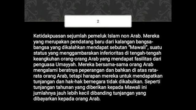 Faktor Kemunduran Bani Umayyah смотреть онлайн