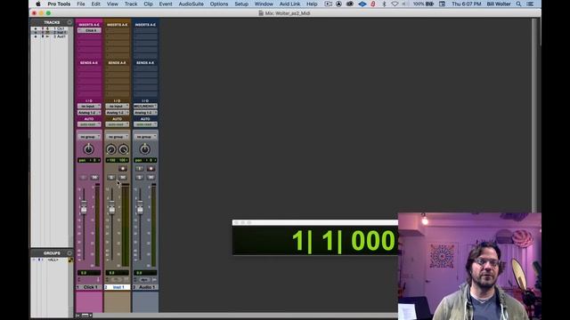 3.2 Pro Tools Session setup for MIDI смотреть онлайн