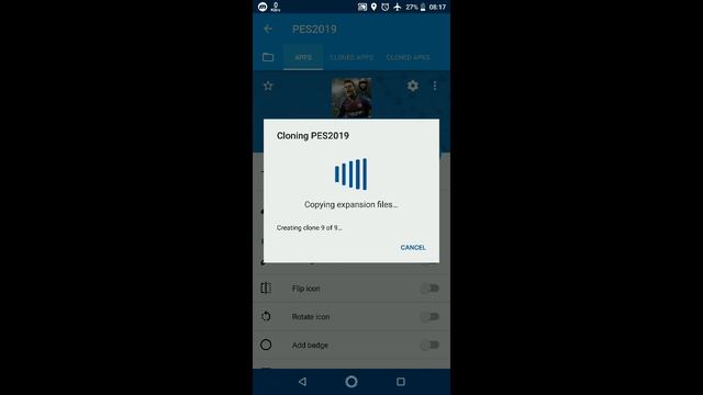 How To Clone APP PES 2019 Mobile Android смотреть онлайн