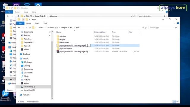 Install PhpMyAdmin di Laragon | Menambahkan phpMyAdmin di Laragon | How to add phpMyAdmin on Larago смотреть онлайн