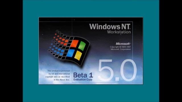 Hidden Windows NT Workstation 5.0 Beta 1 Startup Sound смотреть онлайн