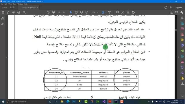 المحاضرة الثانية قواعد البيانات Database النظري Visual FoxPro смотреть онлайн