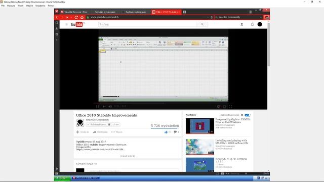 ReactOS r75003: Vivaldi web browser 1.0 смотреть онлайн