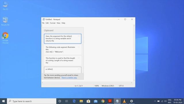 Copy and Paste Multiple Text Using Clipboard in Windows 10 (New Feature) смотреть онлайн