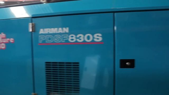 Características del compresor Airman PDSF830S смотреть онлайн