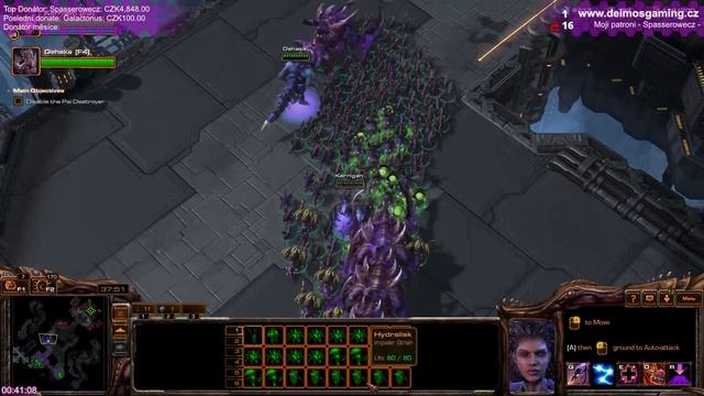 [Z] Starcraft 2 - Kampaň za Zergy - Finále | 🔴LIVESTREAM🔴 CZ/SK смотреть онлайн