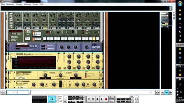 Reason Production #001 - Elektronische Drums смотреть онлайн