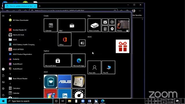 How to update windows on laptop or p. c. using screen reader NVDA or JAWS смотреть онлайн
