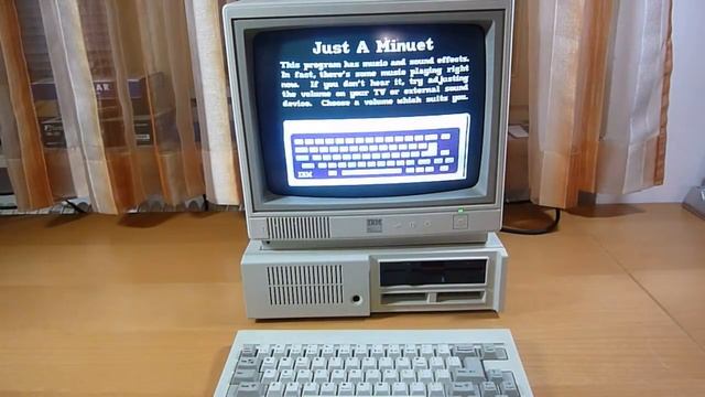 IBM PCjr demo - the unwanted son of the IBM PC - 1983 смотреть онлайн