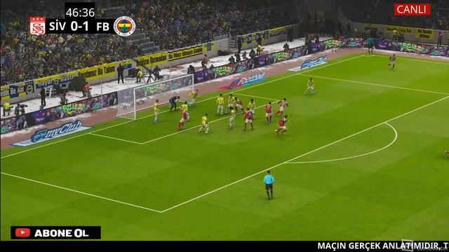 FENERBAHÇE SİVASSPOR MAÇI CANLI İZLE