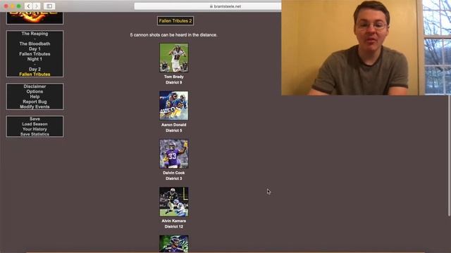 2020 NFL MVP Decided by a Hunger Games Simulator!!! (Hunger Games Ep. 4) смотреть онлайн