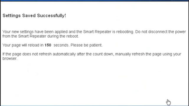 Procedure on how to set up Smart Repeater AP WR NET 006 LO using Windows XP смотреть онлайн