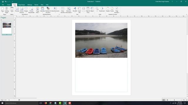 MS Publisher Tutorial - Lesson 29 - Inserting Pictures смотреть онлайн