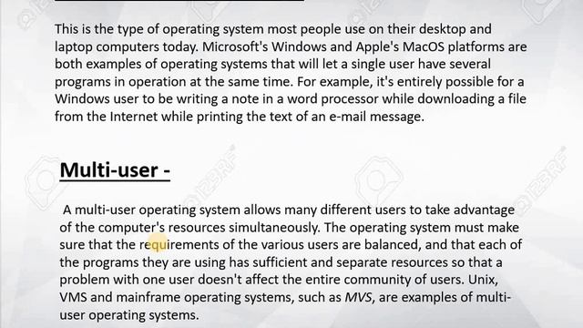 learn about Basic introduction of OS Part 3 in Hindi смотреть онлайн