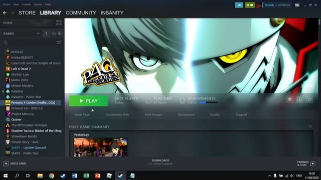 How To Fix Persona 4 Golden Cut Scenes Lag August 2020 [PC]