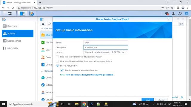 Reset Synology NAS Setup, NasBox password reset and create a shared file folder смотреть онлайн