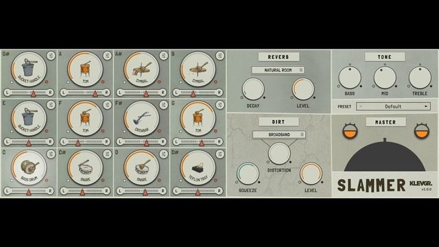 Klevgränd releases Slammer - Drum Instrument Plug-in with intro discount смотреть онлайн