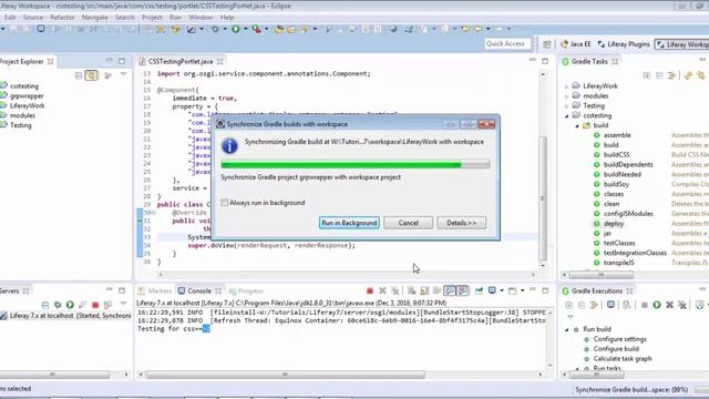 Liferay Tutorial 11 :- How to Create Service Wrapper in Liferay 7 смотреть онлайн