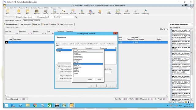 How to import an Excel Spreadsheet into a QuoteWerks Quote смотреть онлайн