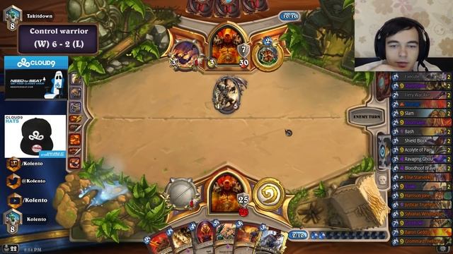 Hearthstone: Kolento plays control warrior (#77) смотреть онлайн