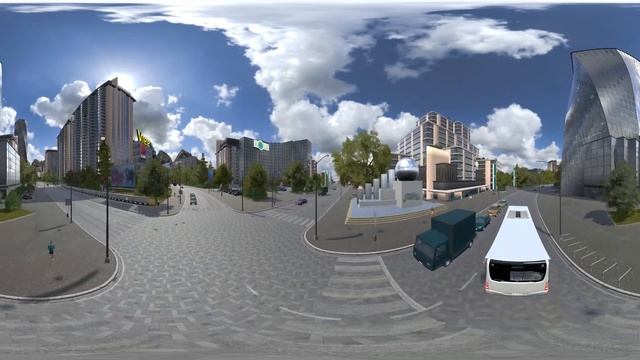 Bus Simulator 18 VR 360° 4K Virtual Reality Gameplay смотреть онлайн