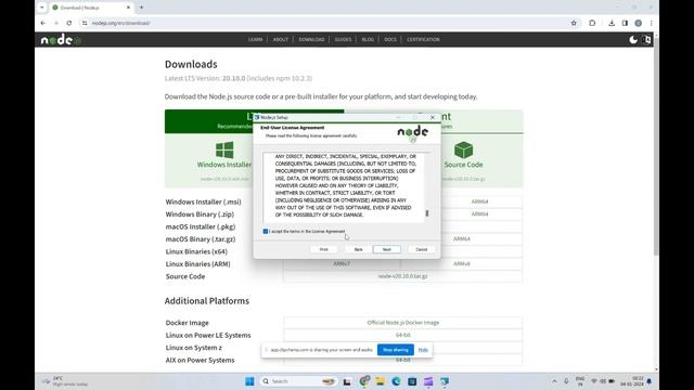 node js installation | How to download and install node js in windows 11 | Node.Js | QA Thoughts смотреть онлайн
