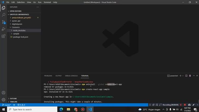 Cara Instalasi Cesium dan Resium dengan React Js смотреть онлайн