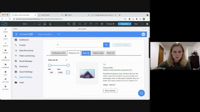 Introducing Site Search 360's New App Interface | Duda смотреть онлайн