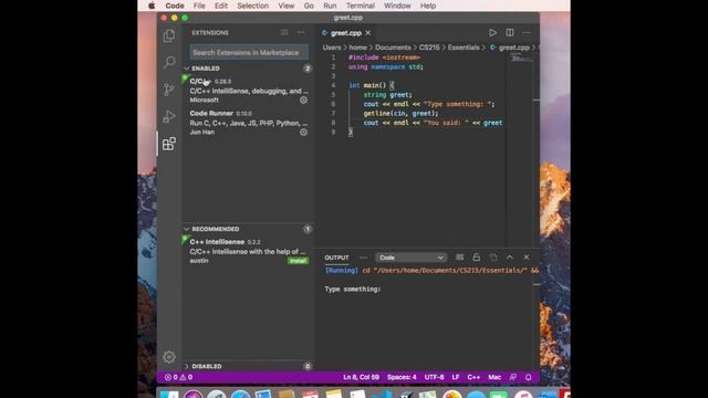 FIX CANNOT EDIT IN READ ONLY EDITOR VS CODE ON MACOS | ENABLE USER INPUT/OUTPUT VS CODE VS IN MACO смотреть онлайн