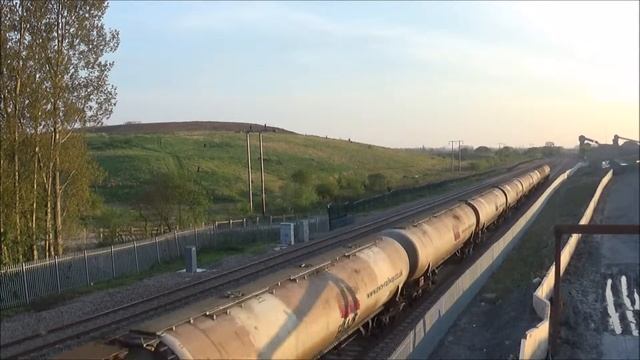 60100, 6D43 restarted Jarrow Tanks at Hatfield Colliery | 09/05/2016. смотреть онлайн