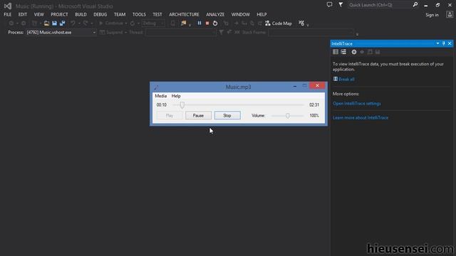 Music Player 2.0 with C# and Windows Forms смотреть онлайн