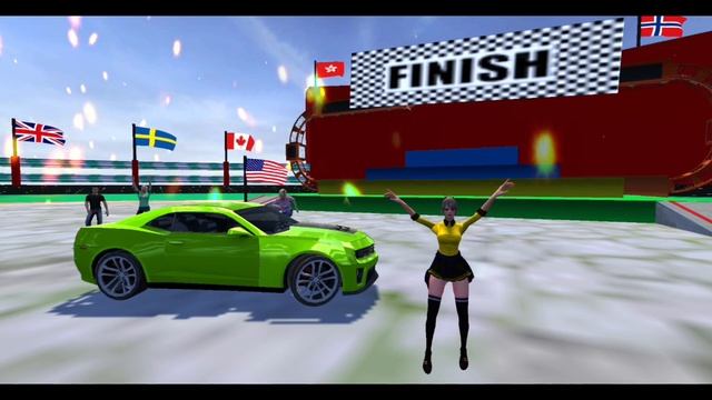 Crazy Car Stunt Gadi Wali Game - Mega Ramp Car Driver Simulator - Android GamePlay смотреть онлайн