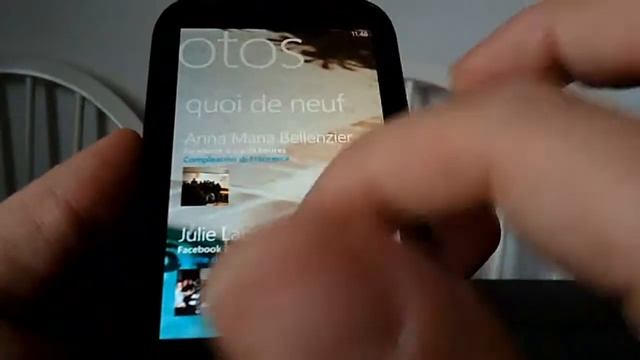 Mise à l'essai du téléphone Windows Phone 7 LG Optimus Quantum смотреть онлайн