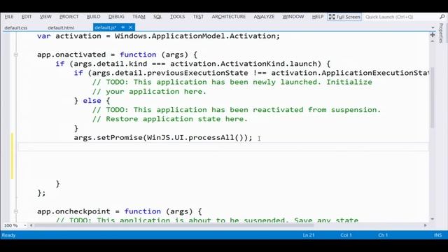 Windows 8 App/Game Development with HTML5 смотреть онлайн