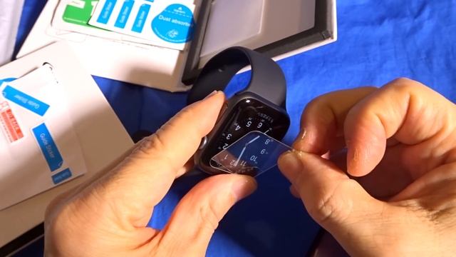【Apple Watch Series4 44mm 全面保護ガラス】貼りました смотреть онлайн
