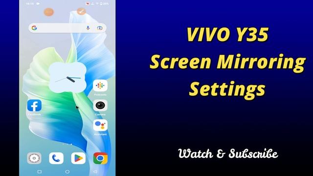 VIVO Y35 Screen Mirror || Screen Mirroring / Screen Cast