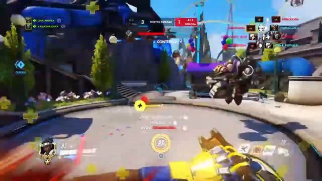 Overwatch con los amikos, celebrando el crossplay смотреть онлайн