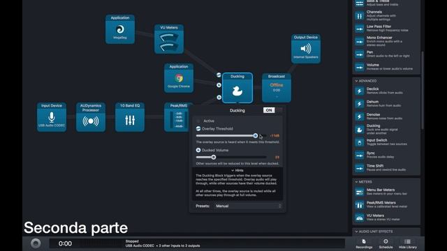 Tutorial Webradio Capitolo 05 Audio Hijack MAC SECONDA PARTE смотреть онлайн