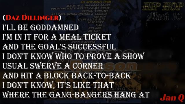 Mack 10 ft. Tha Dogg Pound - Nothin' But The Cavi Hit (Lyrics/Lyric Video) смотреть онлайн