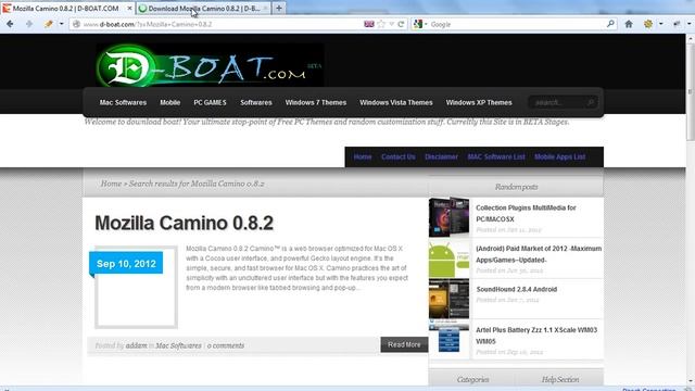 FREE Mozilla Camino 0.8.2 for MAC Download Full Version! смотреть онлайн