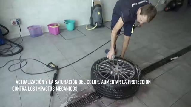 Protecting wheels with Ceramic Pro Wheel s Caliper | Chieftain Auto смотреть онлайн