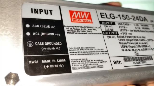 ELG-150-24DA Bộ Nguồn MEANWELL IP67/IP65 - ONELED